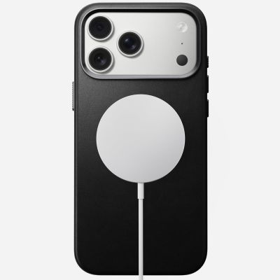 3. Nomad Traditional Leather Case for 17.5 cm (6.9") Mobile Phone Black