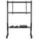 2. TECHLY MOBILE TV STAND 45-90"KG UP TO 60KG ADJUSTABLE AV SHELF