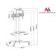 2. MACLEAN STAND TV TROLLEY ON WHEELS MC-661