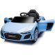 3. BATTERY-POWERED CAR LICENSE AUDI R8 SPYDER BLUE
