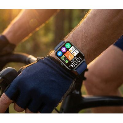 3. Smartwatch Gravity Black Blue GT36-6