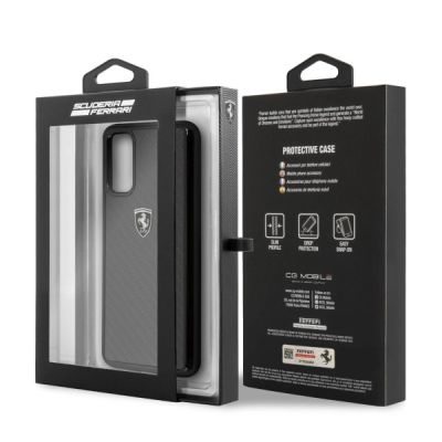 7. Ferrari Hardcase FEHCAHCS62BK S20 G980 black/black Carbon Heritage
