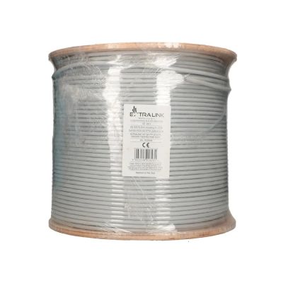 17. Extralink CAT6A FTP (F/FTP) V2 Indoor Twisted-Pair Network Cable, 500 m, LSZH