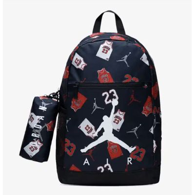 Air Jordan School Pencil Case Backpack with Pencil Case Nike 9B0503-W0G