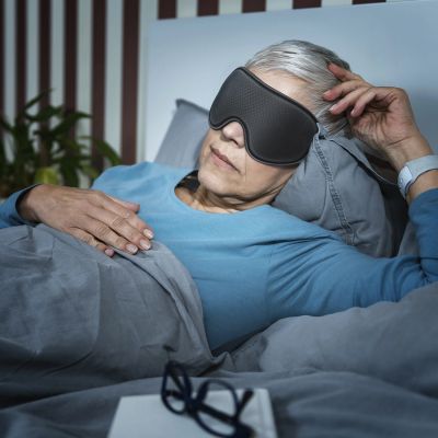 6. Wozinsky MSS-11 eyeshade sleeping mask - black