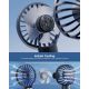 4. Spigen A905 Mini Portable Handheld Fan - Black