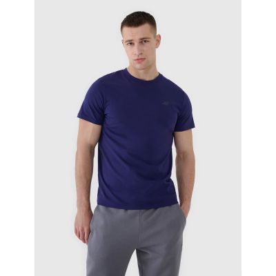 Men's cotton T-shirt 4F 4FWMM00TTSHM2256-31S