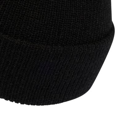 4. adidas Essentials Label Black Beanie KG9578
