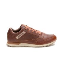 CATERPILLAR VENTURA LEATHER BT BROWN SHOES (P726637)