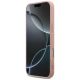 5. Guess Fixed Glitter Big 4G Case for iPhone 17 Pro Max - Pink