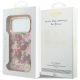 8. Guess IML Glitter Blossom Roses Case for iPhone 17 Pro / 18 Pro - Pink