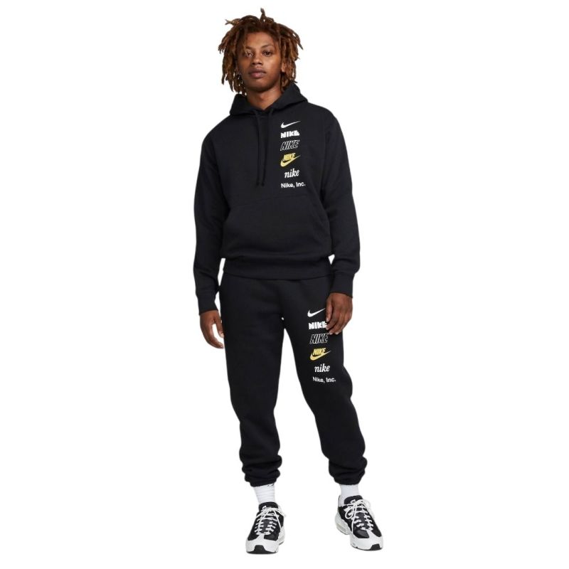 4. Nike Men's Hoodie Club BB PO Hoodie Mlogo DX0783-010