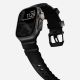 9. Nomad Rocky Point Band Black Leather, Titanium