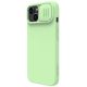 4. Nillkin CamShield Silky Silicone Case iPhone 14 Plus case with camera cover green