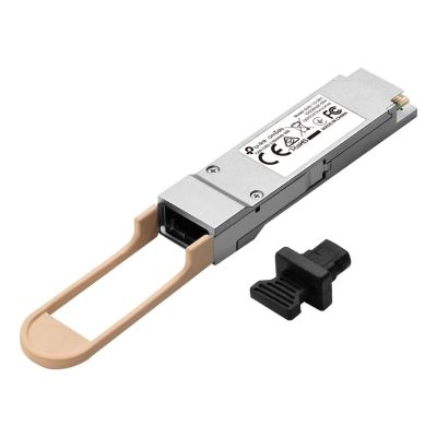 4. TP-Link Omada SM9110-SR4 network transceiver module, fiber optic, 100000 Mbit/s, QSFP28, 850 nm