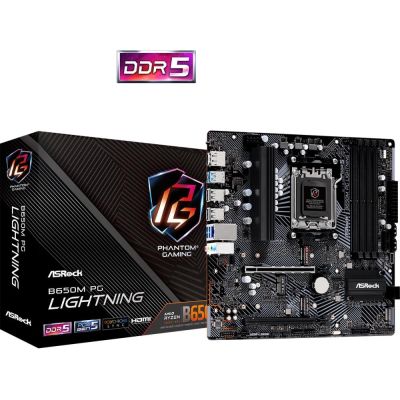 13. Asrock B650M PG LIGHTNING Motherboard