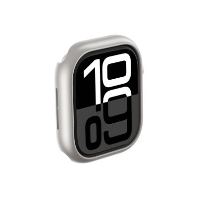 2. AmazingThing Minimal Case for Apple Watch 46mm – silver