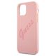 6. Guess GUHCP12LLSVSPI iPhone 12 Pro Max 6.7" pink/pink hardcase Script Vintage