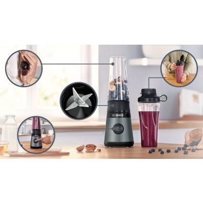 3. Bosch VitaPower Serie 2 MMB2111S Jug Blender 0.6l | 450W | Silver
