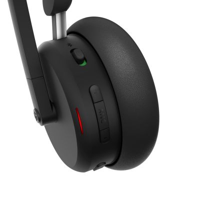 10. Lenovo 6550 Headset Wireless Headband Office/Call Center USB Type-C Bluetooth Black
