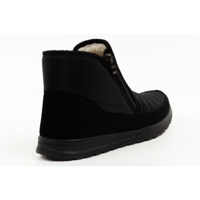 4. Progress Women’s Winter Snow Boots, Black, Insulated with Shearling Lining