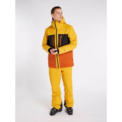 3. Protest PRTGOOZ men's snowboard jacket with waterproof zipper, yellow (P6710722/216)