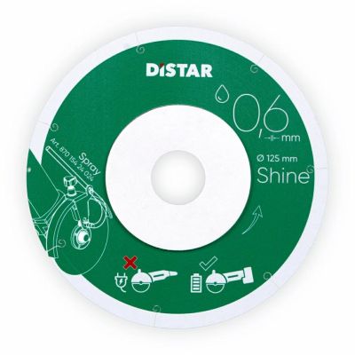 DISTRACT SHINE DIAMOND BLADE 125 x 0.6 x 22.23mm