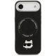 3. Karl Lagerfeld Choupette Pin MagSafe Case for iPhone Air Black
