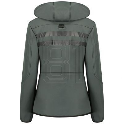 4. Geographical Norway Reine Ass A EO DB 007 W Softshell Jacket WU8184F/GNO-Dark Gray / Orange