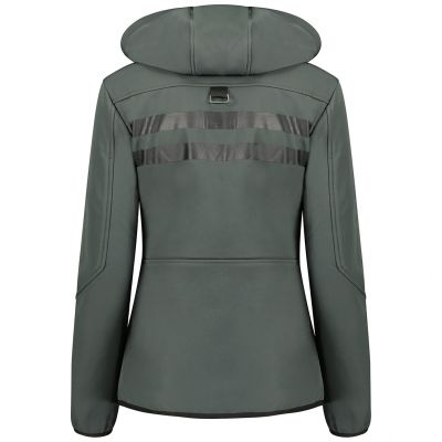 4. Geographical Norway Reine Ass A EO DB 007 W Softshell Jacket WU8184F/GNO-Dark Gray / Orange