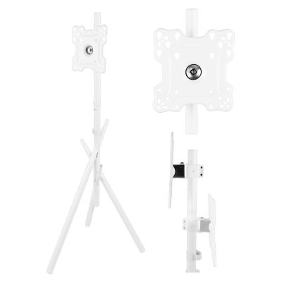 9. MACLEAN TV FLOOR MOUNT / STAND, 27-55", MAX. VESA 200X200, MAX. 60KG MC-181 W