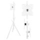 9. MACLEAN TV FLOOR MOUNT / STAND, 27-55", MAX. VESA 200X200, MAX. 60KG MC-181 W