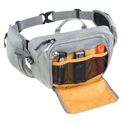 3. EVOC Hip Pack Mesh, Nylon, Ripstop Gray