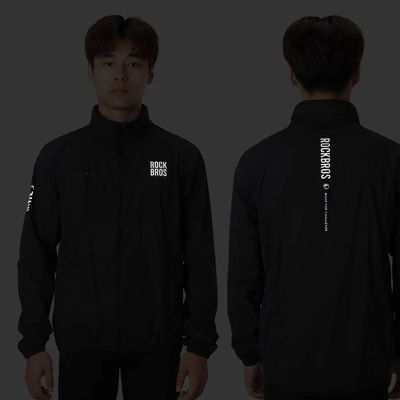 11. Rockbros TLWT002 ROAD TO SKY windbreaker lightweight, S - black
