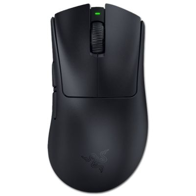 9. Razer DeathAdder V4 Pro Gaming Mouse Right Side RF Wireless + USB Type-A Optical 45000 DPI