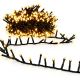 2. CHRISTMAS TREE LIGHTS STRING LIGHT 1000 LED TIMER NATURAL WHITE LUCA