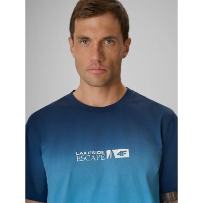 4. Men's regular printed T-shirt 4F 4FRSS26TTSHM3995-31S