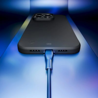 3. 3mk Just20g Matt Case for iPhone 16 Pro - Matte Black