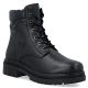 8. Women's leather ankle boots, insulated, black, Rieker Y3103-00