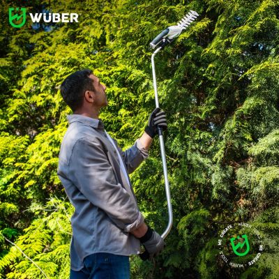 8. Cordless 2-in-1 hedge and grass trimmer, 7.2 V, 120 mm cutting, USB-C, W23320 WUBER
