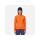 ROSSIGNOL Women's Sweatshirt W Blackside Mix HZ Fleece Orange
