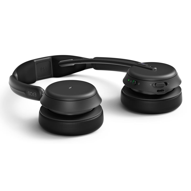 3. EPOS IMPACT 1060T Bluetooth Headset, Compatible with MS Teams