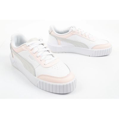 7. Puma women's sports shoes Carina Mia sneakers leather white