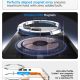 9. Spigen Ultra Hybrid Optik S MagSafe Case for iPhone 18 Pro / 17 Pro - Transparent Orange