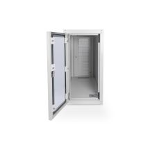 Computer case, depth 600mm, width 300mm, light gray