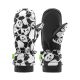 2. Qunature Panda Heat Transfer Ski Gloves Kids Size S - Black/White