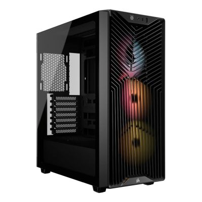 5. Corsair 3200D RS ARGB Mid-Tower Black case
