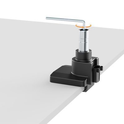 19. MACLEAN DESK MOUNT FOR LCD MONITOR 17-57", 27KG, VESA MAX 200X200 DOUBLE ARM MC-968