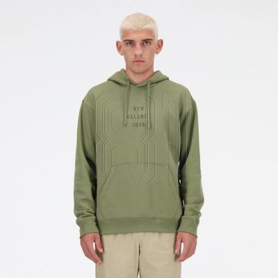 5. New Balance Graphic Hoodie M MT41517DEK