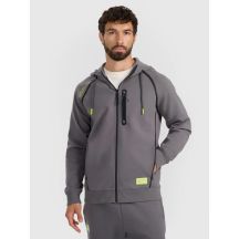 Men's zip-up hooded sweatshirt 4F 4FRAW25TSWSM2456-23S